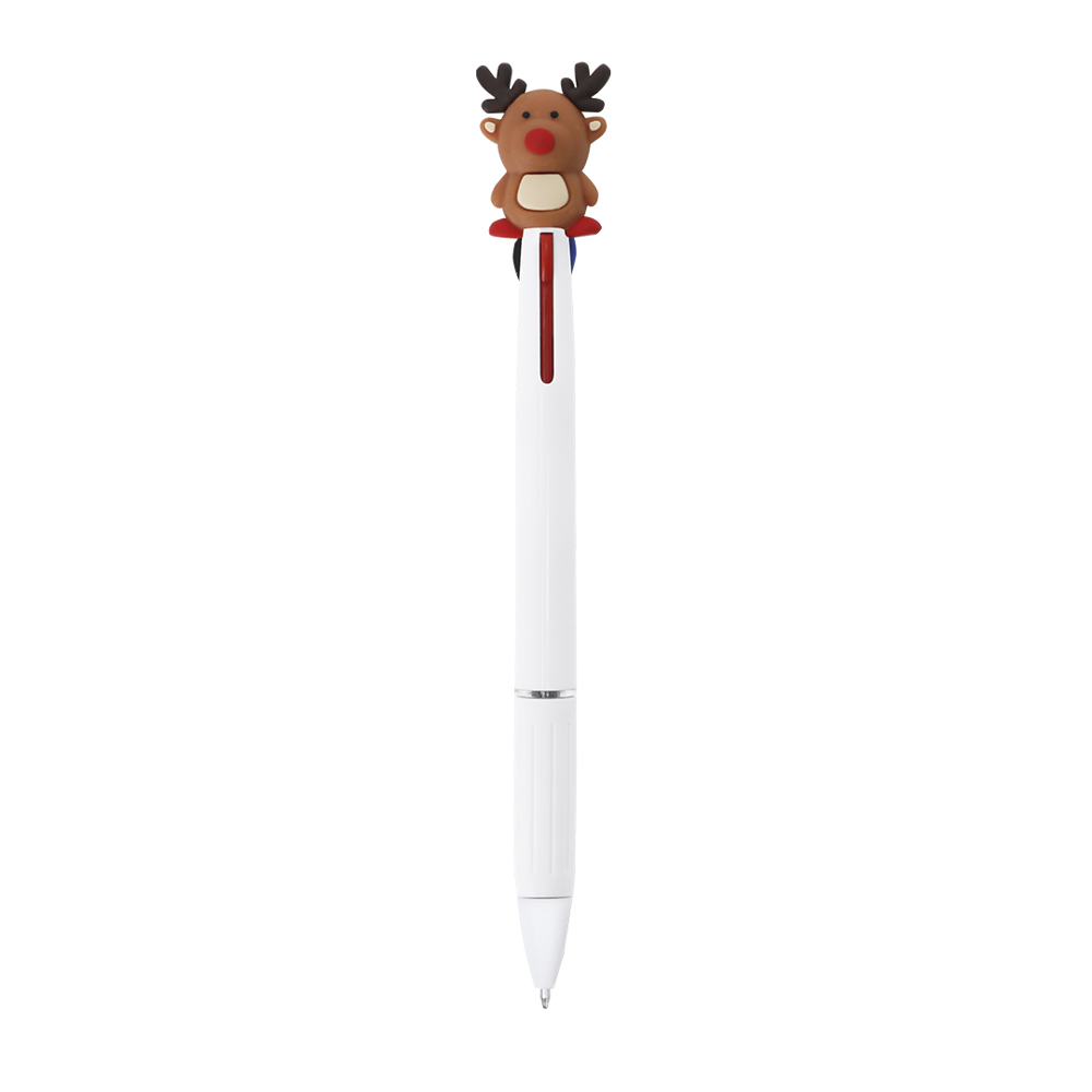 Multikleurige Pen Trismas - bedrukt of onbedrukt verkrijgbaar - RENO