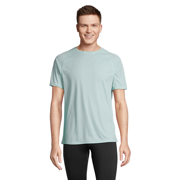 VORTEX - VORTEX RAGLAN T-SHIRT - met logo of onbedrukt bestellen - Arctic Blue