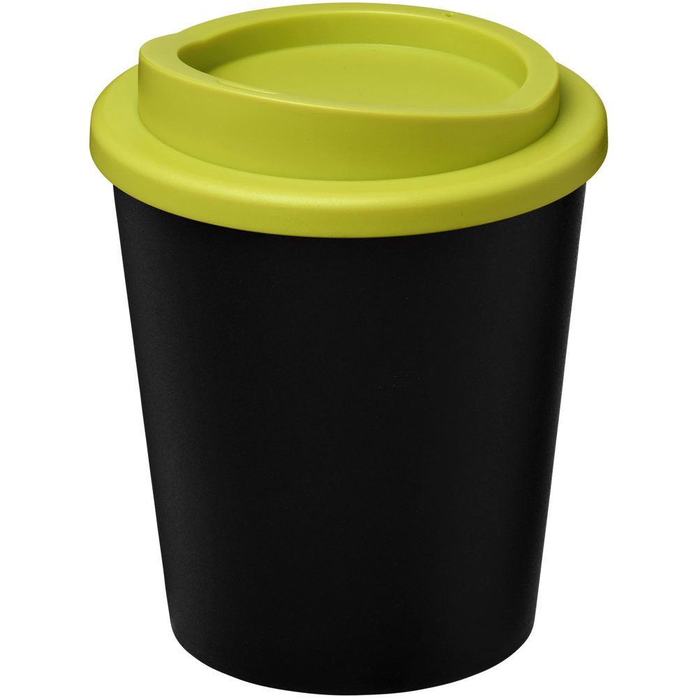 Americano® espresso 250 ml geïsoleerde beker - kopen of bedrukken - Zwart, Lime