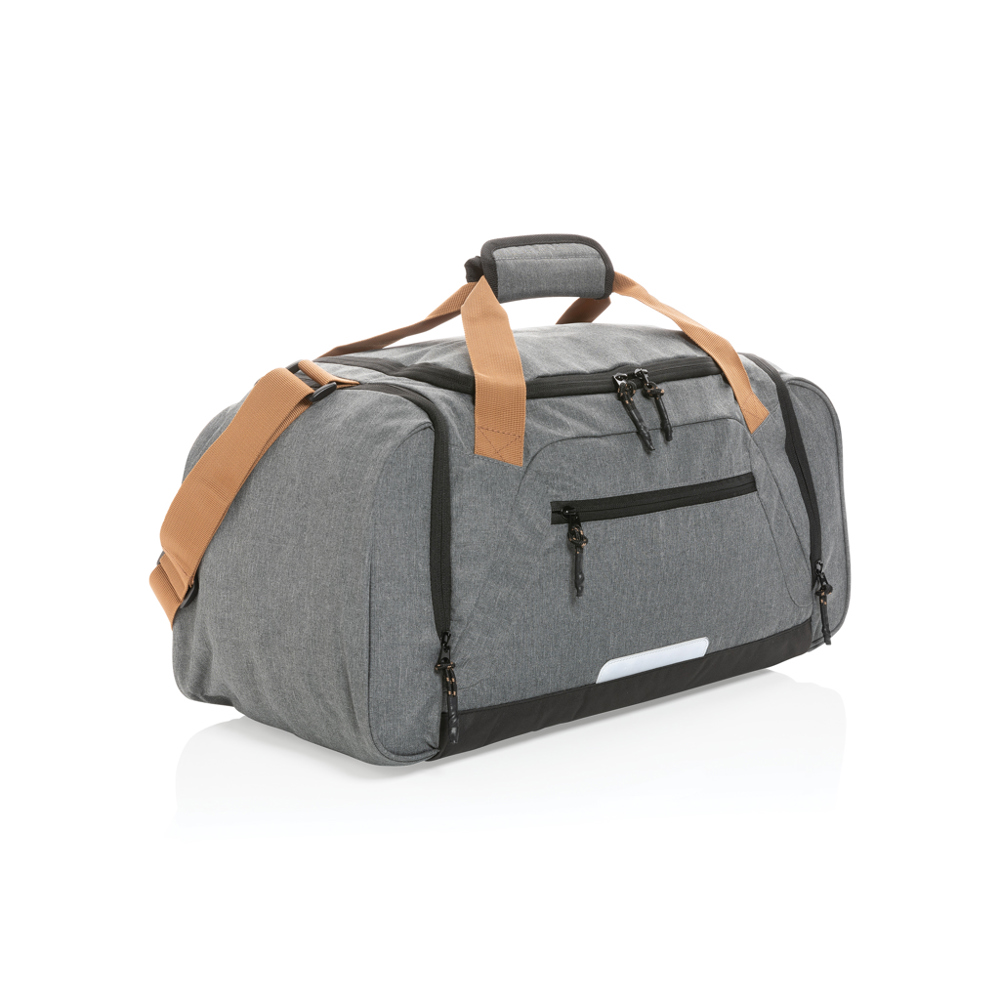 Impact AWARE™ Urban outdoor weekendtas - kopen of bedrukken - grijs (± PMS Grey)