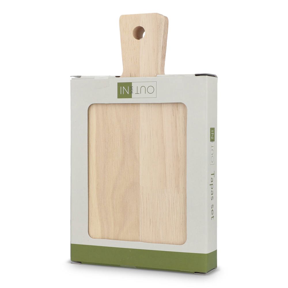 InSideOut set van 2 houten Tapas serveerplankjes