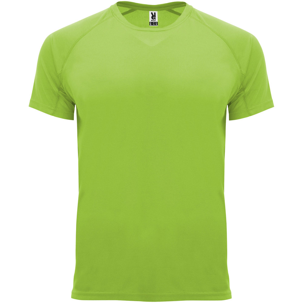 Bahrain sportshirt met korte mouwen voor heren - bedrukt of onbedrukt verkrijgbaar - Lime