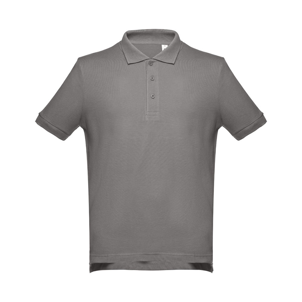 THC ADAM 3XL. Polo t-shirt voor mannen - met logo of onbedrukt bestellen - grijs
