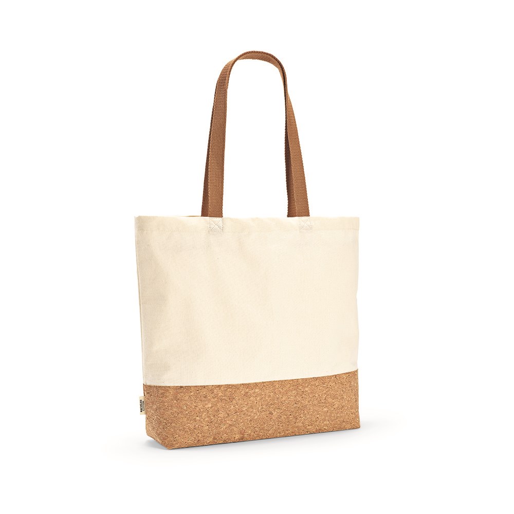 Vinson boodschappentas gerecycled katoen 220 gsm - Natuurlijk