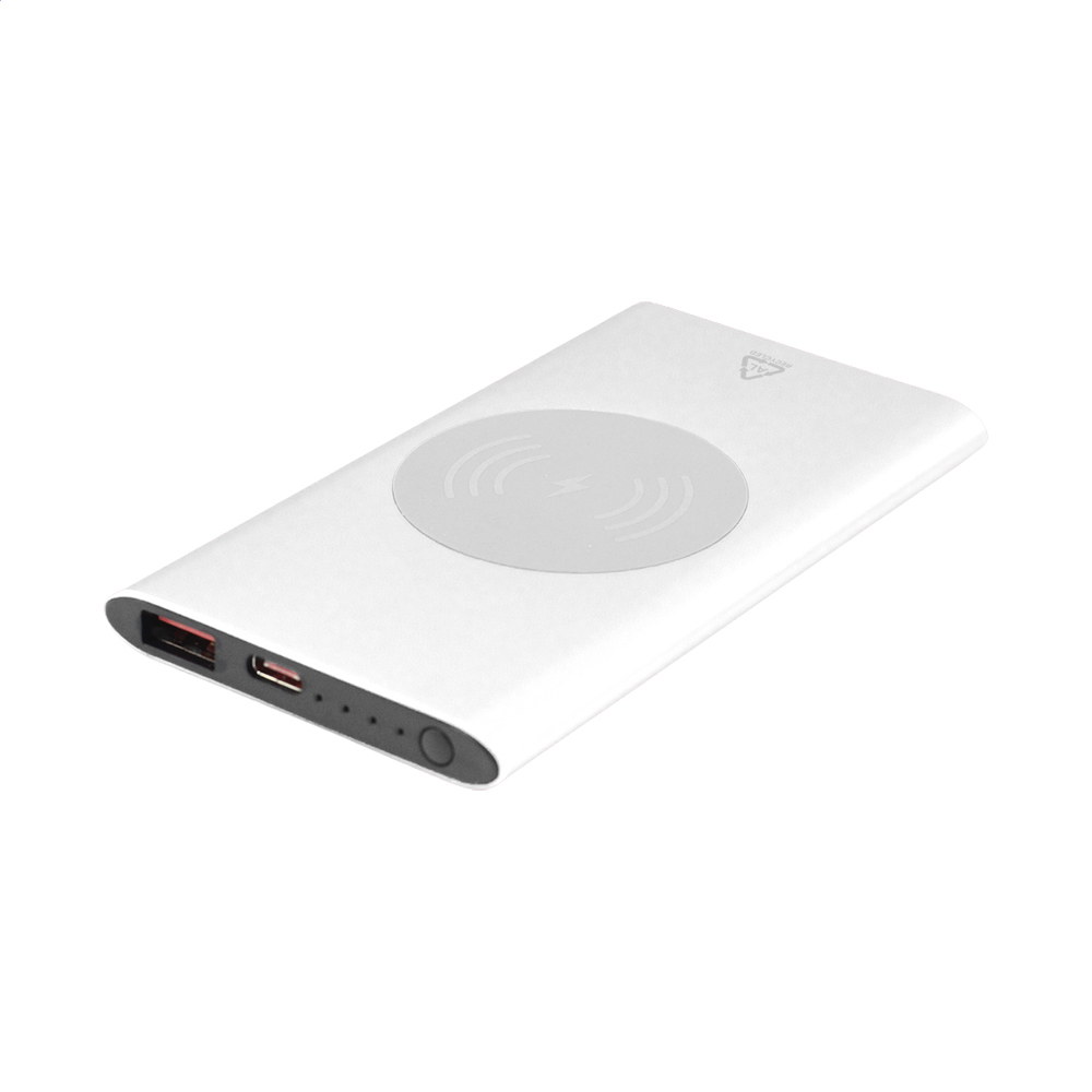 RaluWir - powerbank - bedrukt of onbedrukt verkrijgbaar - zilver