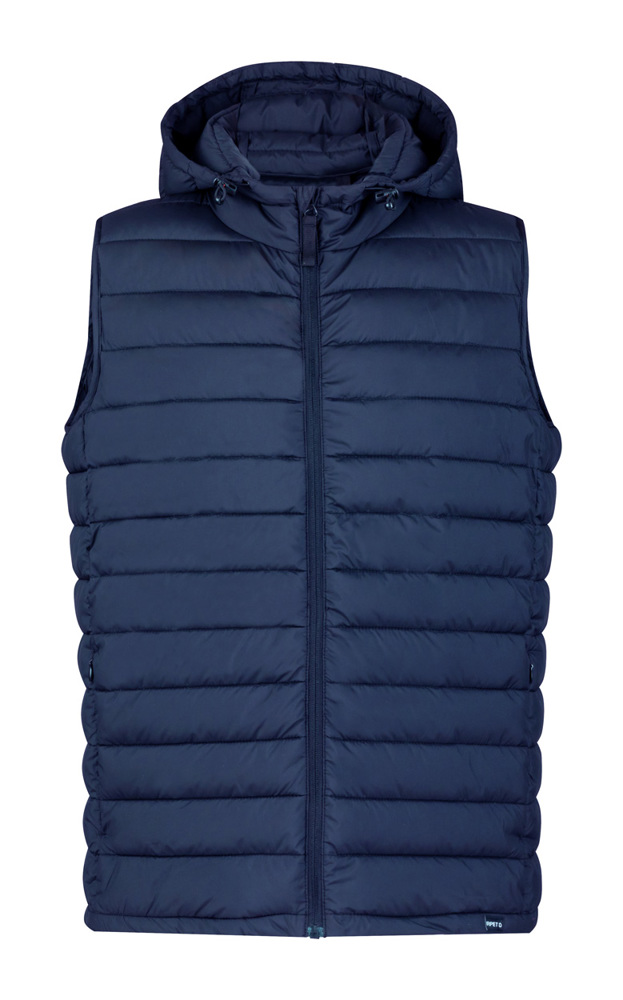 Nordra - bodywarmer vest - met logo of onbedrukt bestellen - maat XL-donker blauw