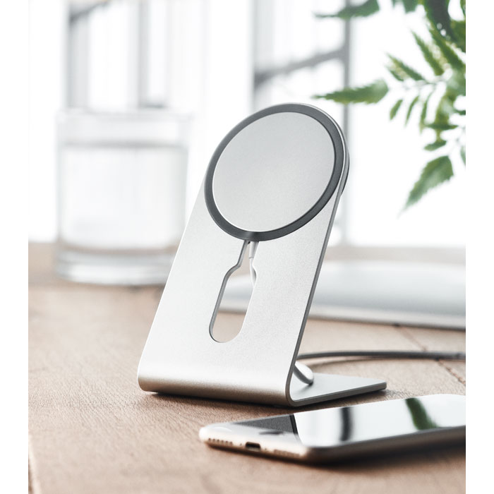 MELIS - Draadloze magnetische oplader - voor bedrijven en relatiegeschenken
