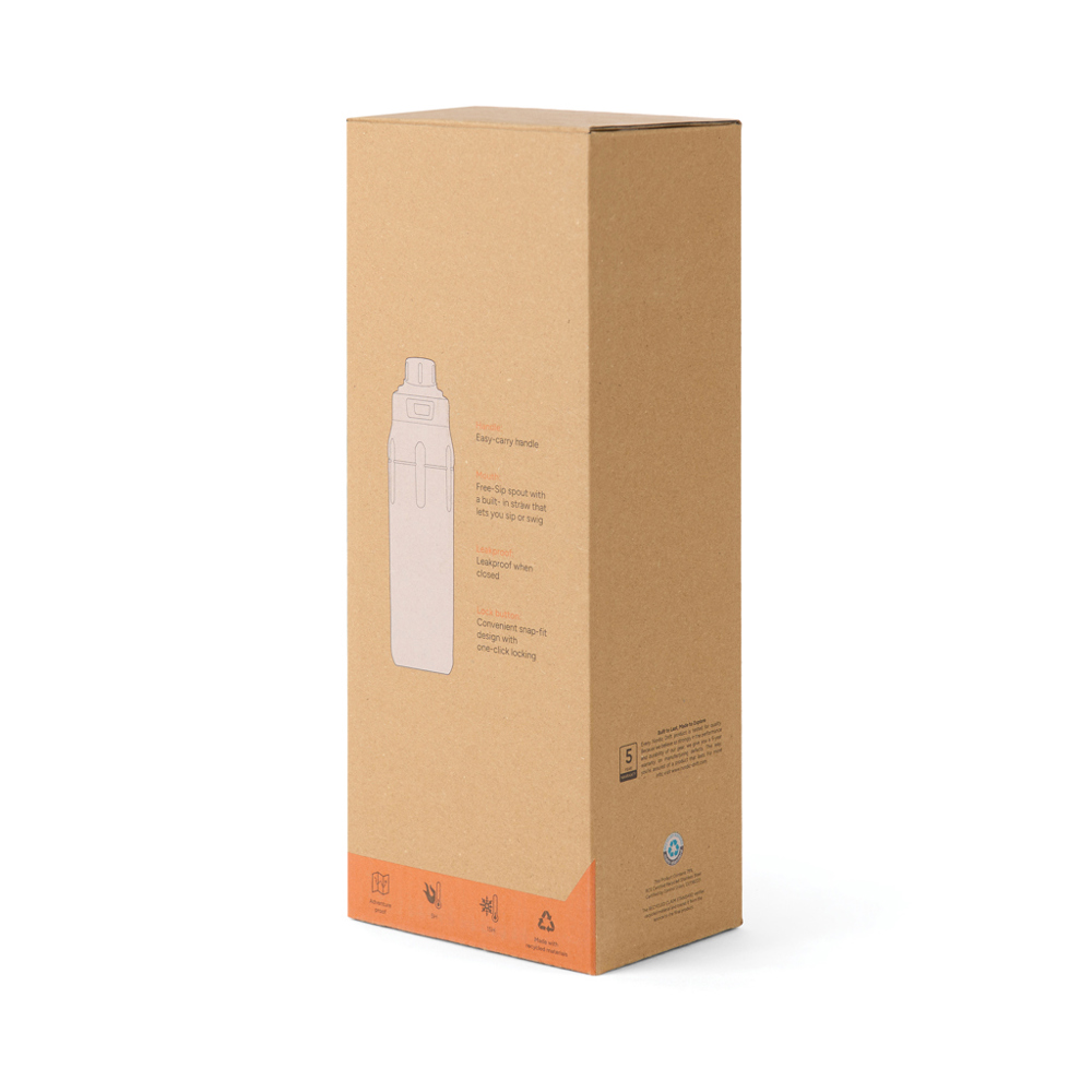 Nordic Drift Trail RCS geisoleerde sluitbare sportfles 740ml