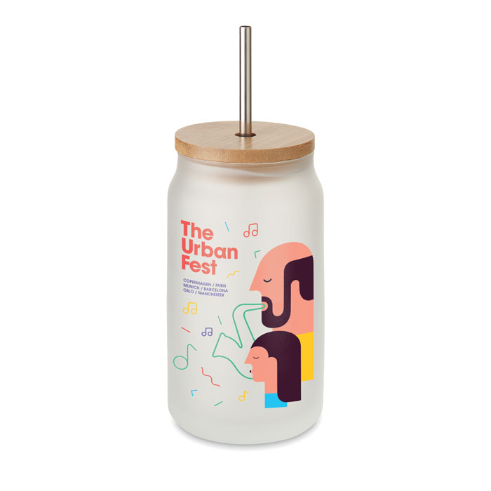 JARBLIM - Sublimatie mason jar 400 ml - kopen of bedrukken