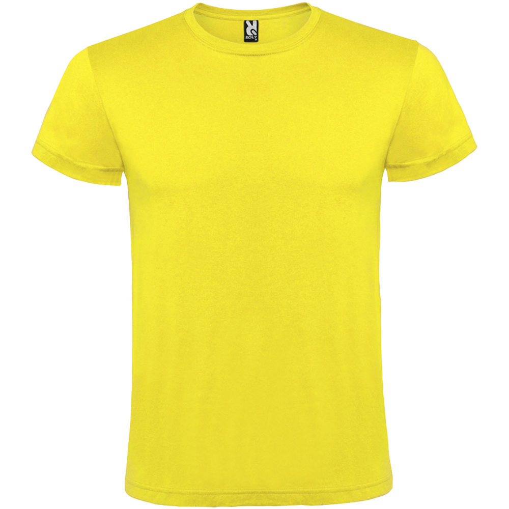 Atomic unisex T-shirt met korte mouwen - voor bedrijven en relatiegeschenken - Geel