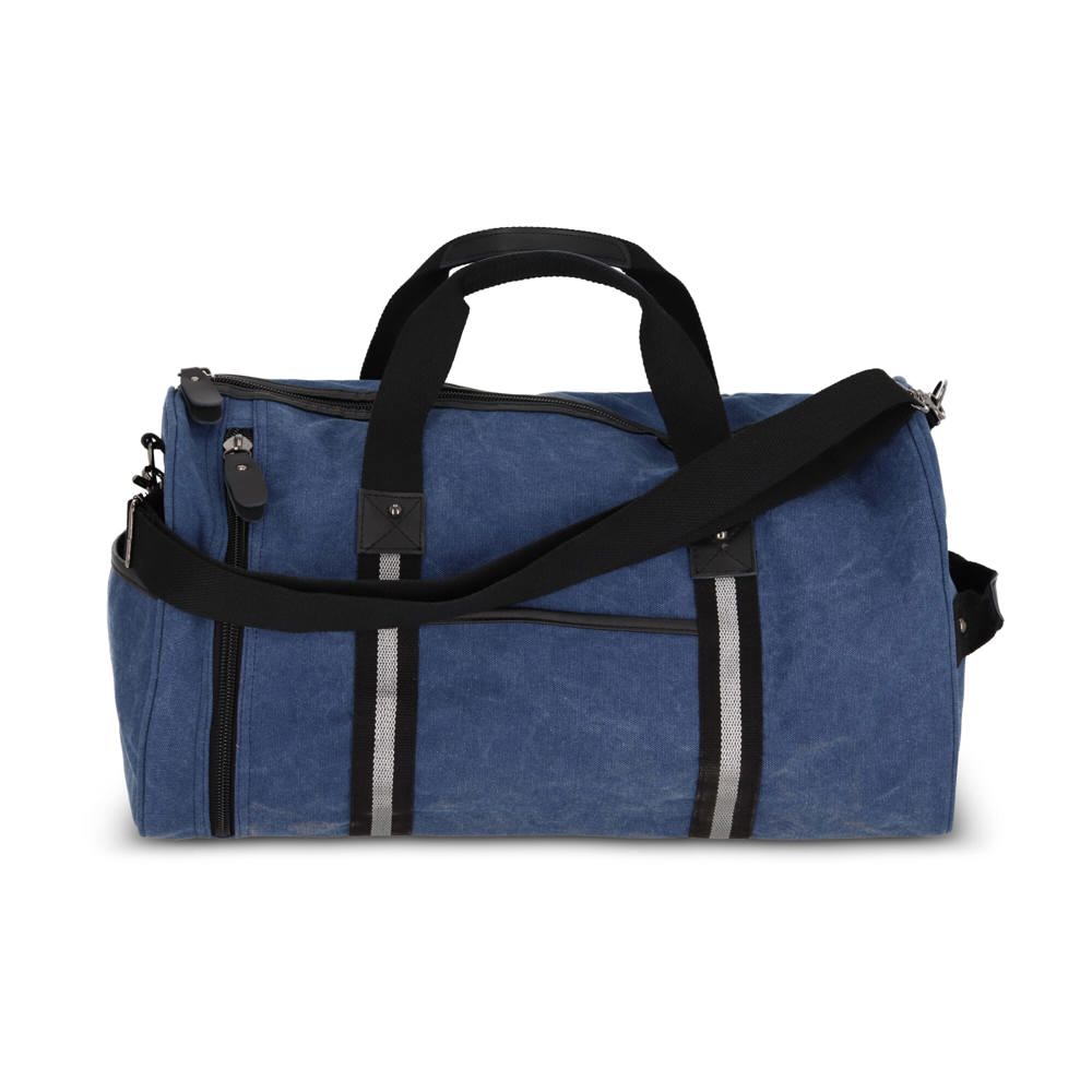 Gerecycled katoenen canvas plunjezak Harper