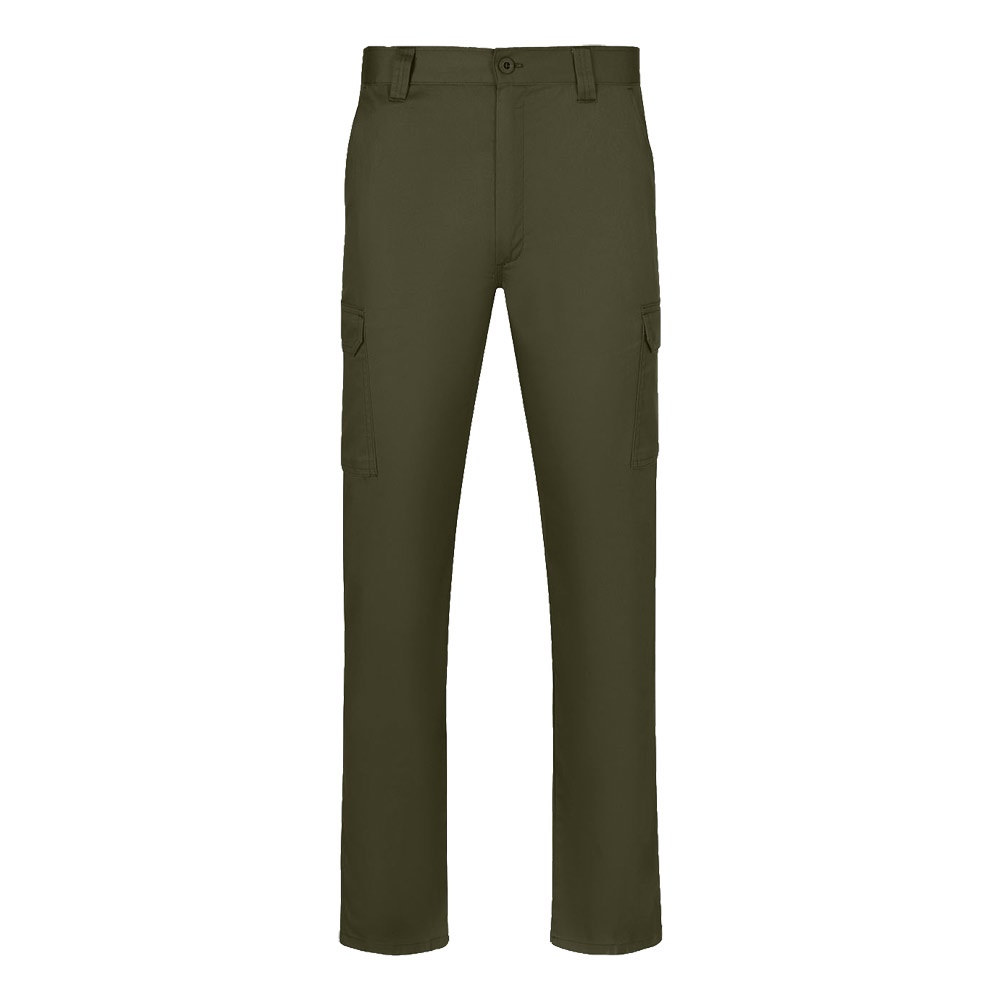 VL HERMES. Multi-pocket twill broek (190 g/m²) - olijfgroen