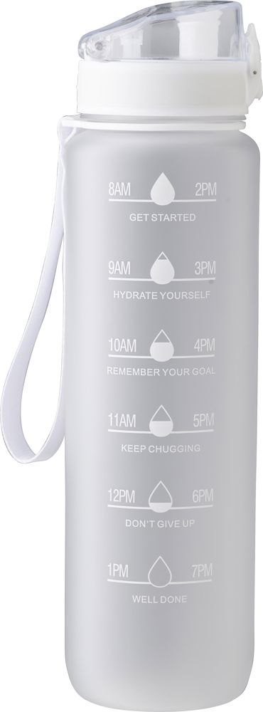 rPET drinkfles (1000 ml) Brinley - bedrukt of onbedrukt verkrijgbaar - transparant
