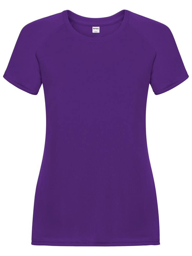 SP Run dames sportshirt, 140 g/m² - kopen of bedrukken - Paars