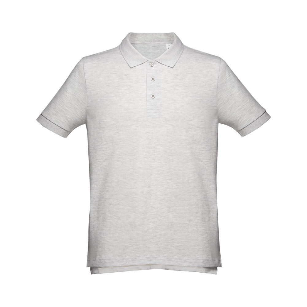THC ADAM 3XL. Polo t-shirt voor mannen - met logo of onbedrukt bestellen - Mat wit