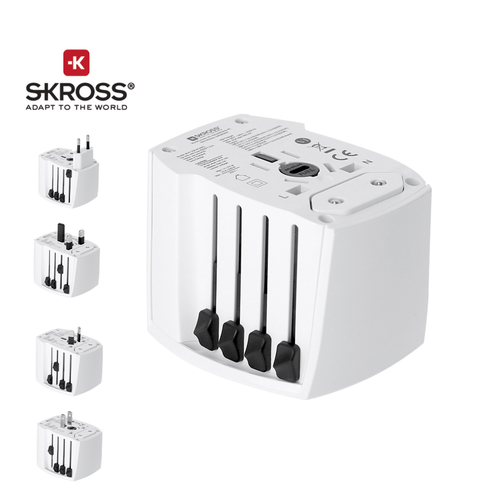 Universele Reis Adapter Skross MUV USB 30W PD