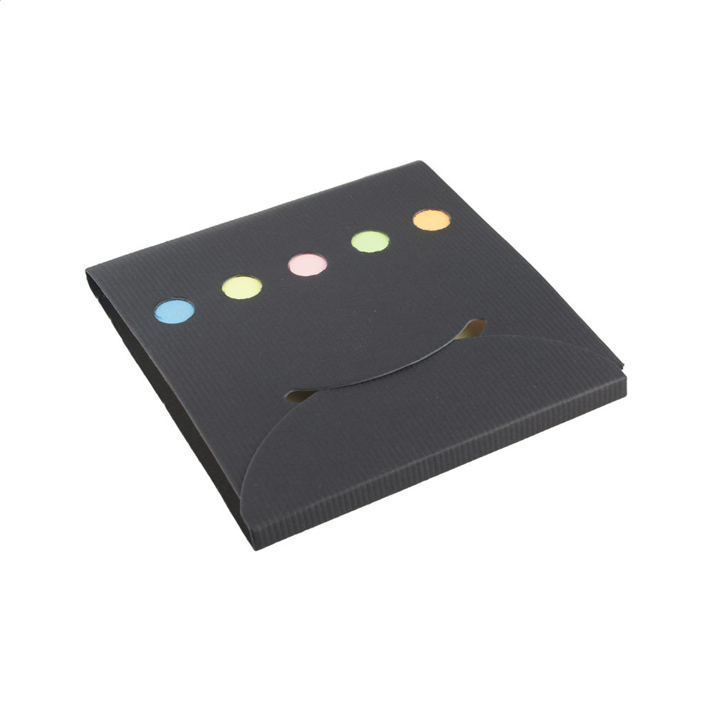 Minok Plus - sticky notes - met logo of onbedrukt bestellen - Zwart