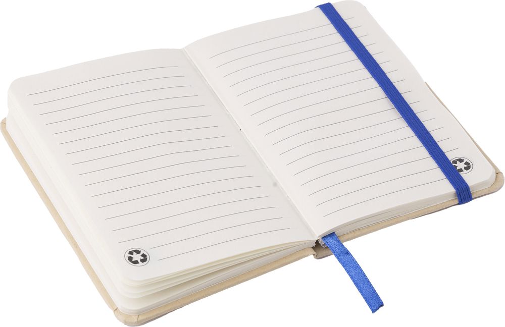 Gerecycled papieren notitieboek (A6) John Original