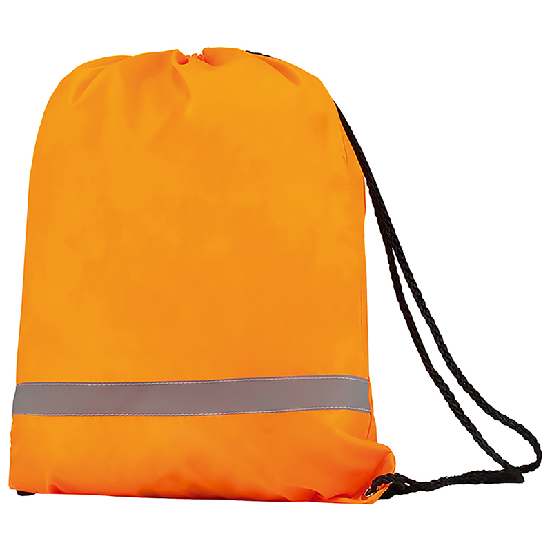 Reflecterende promotas - bedrukt of onbedrukt verkrijgbaar - Neon Oranje