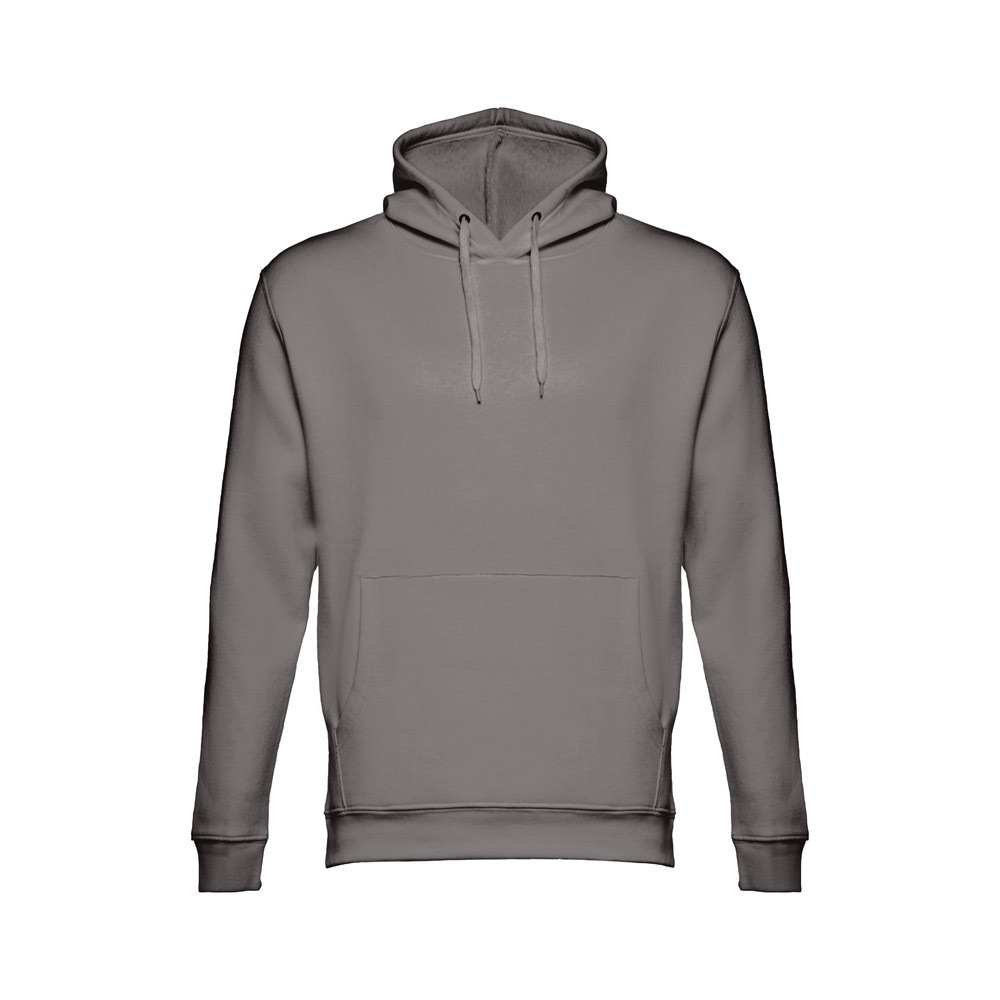 THC PHOENIX. Sweater (unisex) met capuchon in katoen en polyester - met logo of onbedrukt bestellen - Grijs
