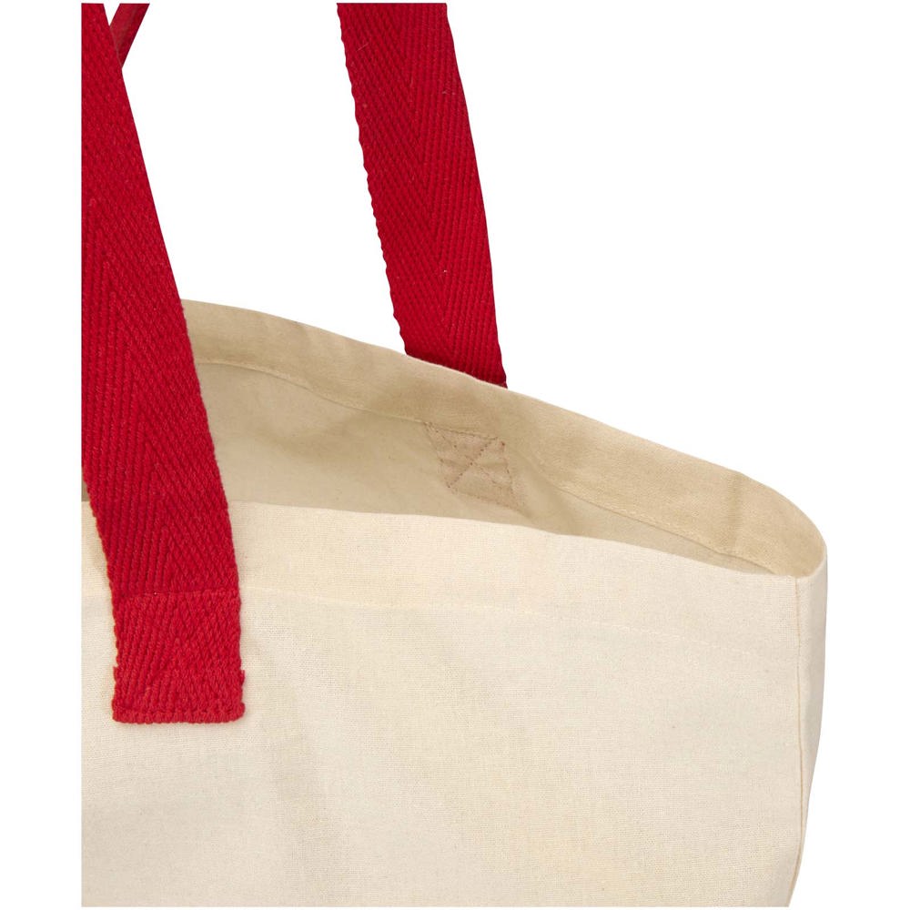 Sierra 140 g/m² GRS gerecycleerde opvouwbare katoenen draagtas 12L