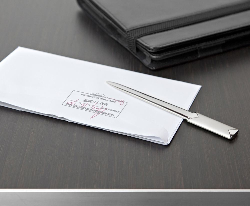 Metalen briefopener Alenna