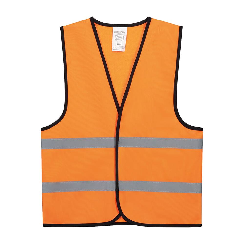 Kinder veiligheidsvest 3-6 jaar - EN 17353 - met logo of onbedrukt bestellen - Oranje (PMS 165c) / Oranje