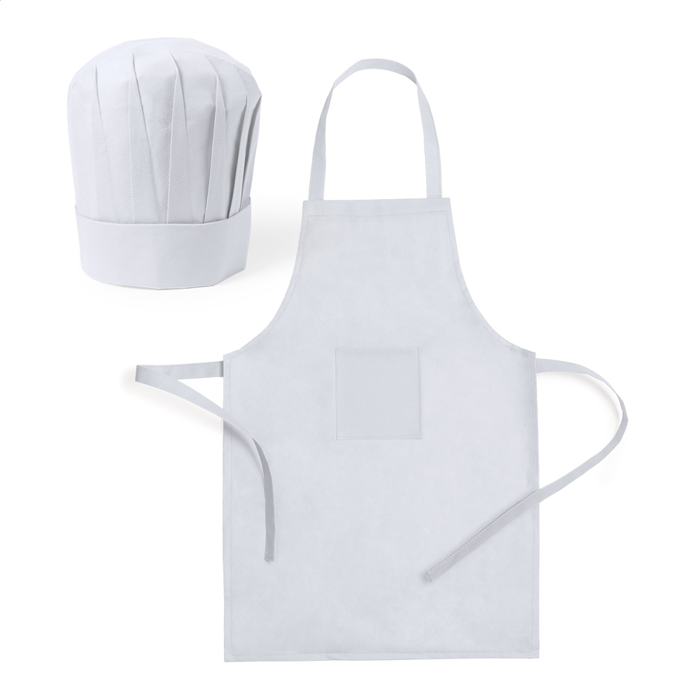 Mincok - chef set voor kinderen - bedrukt of onbedrukt verkrijgbaar