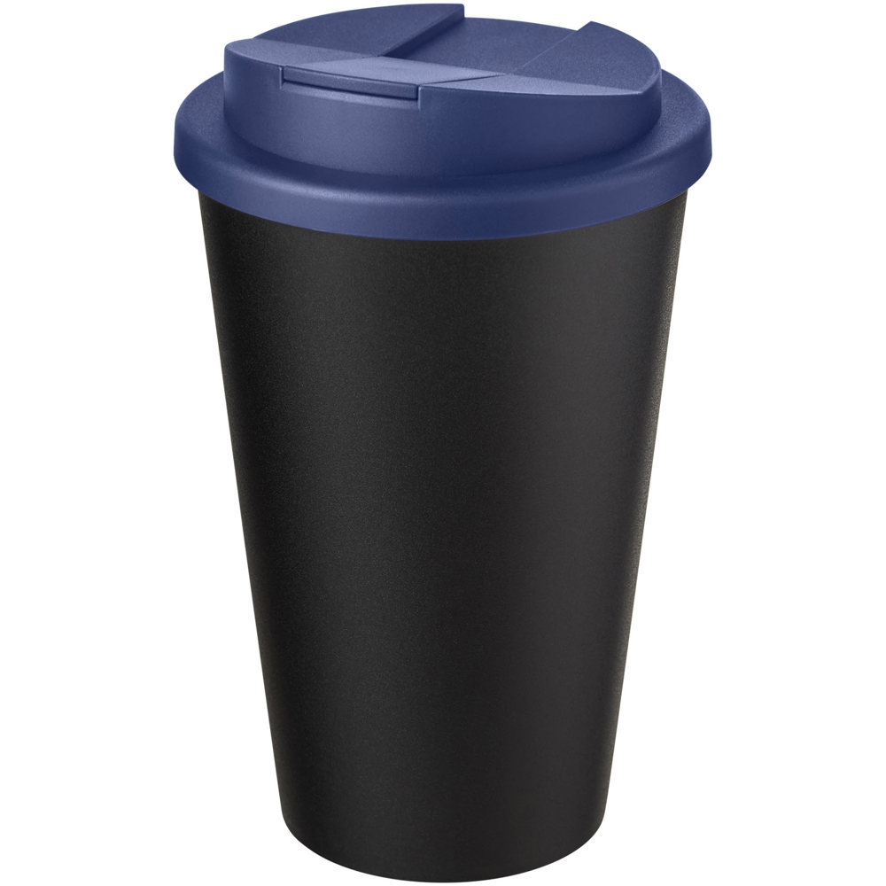 Americano® Eco 350 ml gerecyclede beker met spill-proof deksel - voor bedrijven en relatiegeschenken