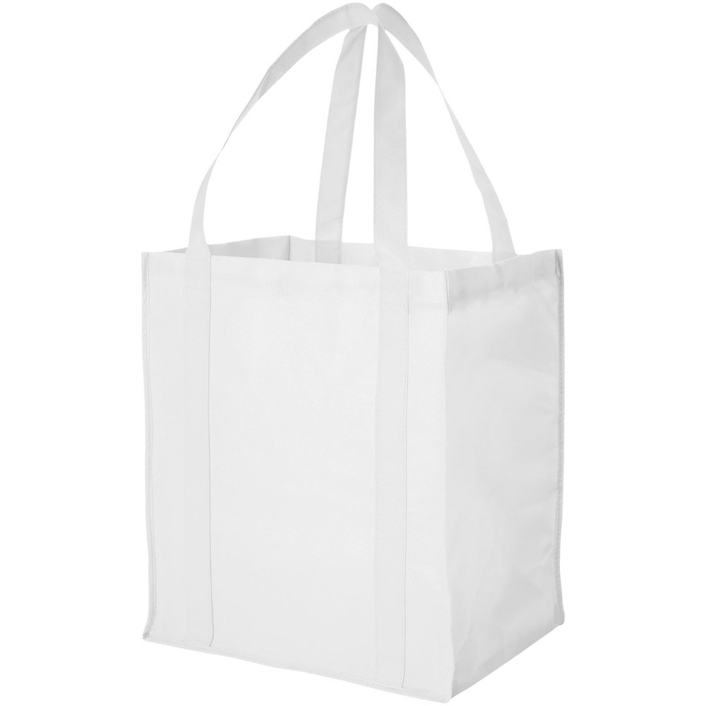 Liberty non woven boodschappentas 29L - voor bedrijven en relatiegeschenken - Wit