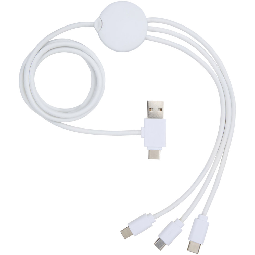 Pure 5-in-1 oplaadkabel met antibacterieel additief