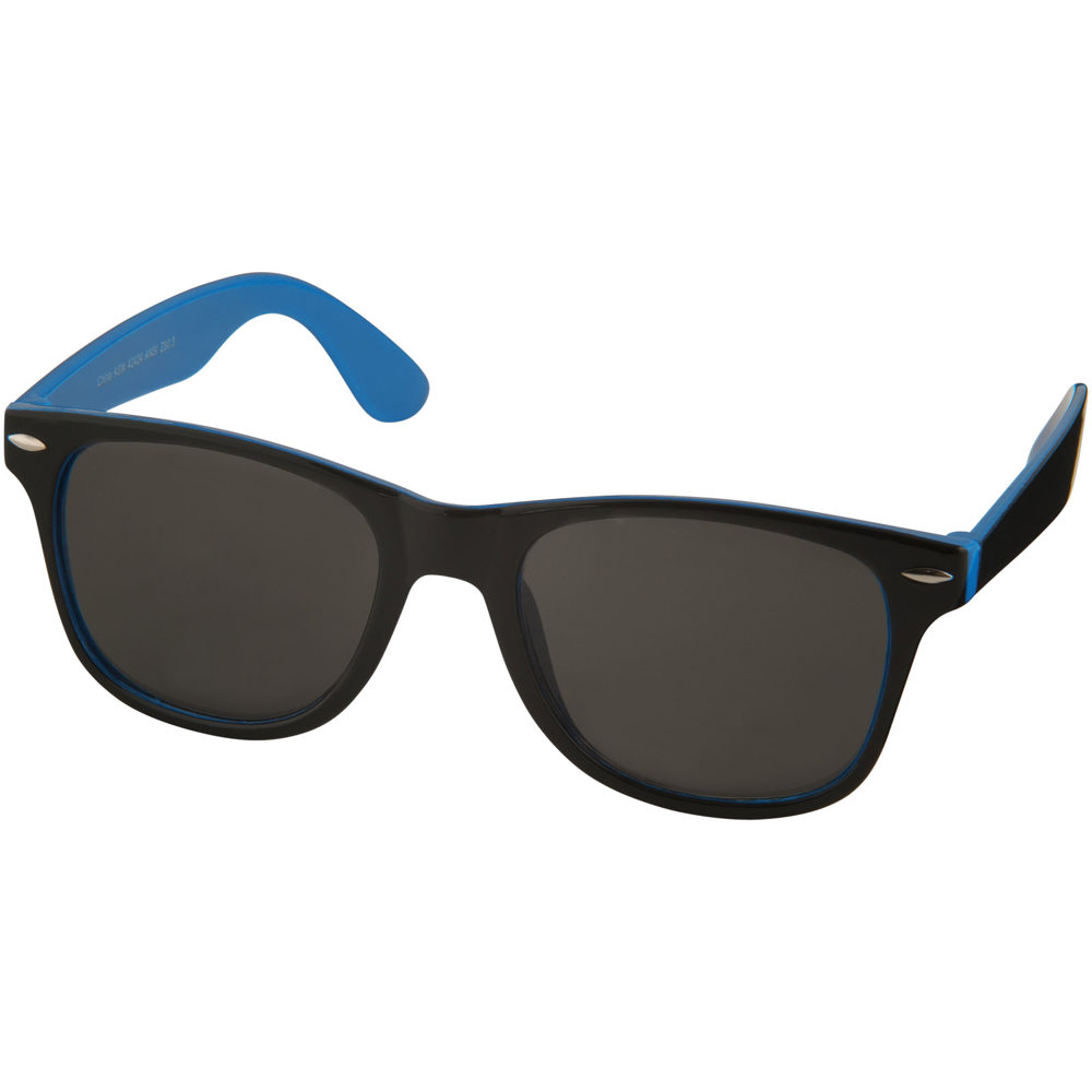 Sun Ray zonnebril – colour pop - kopen of bedrukken - Process blue, Zwart
