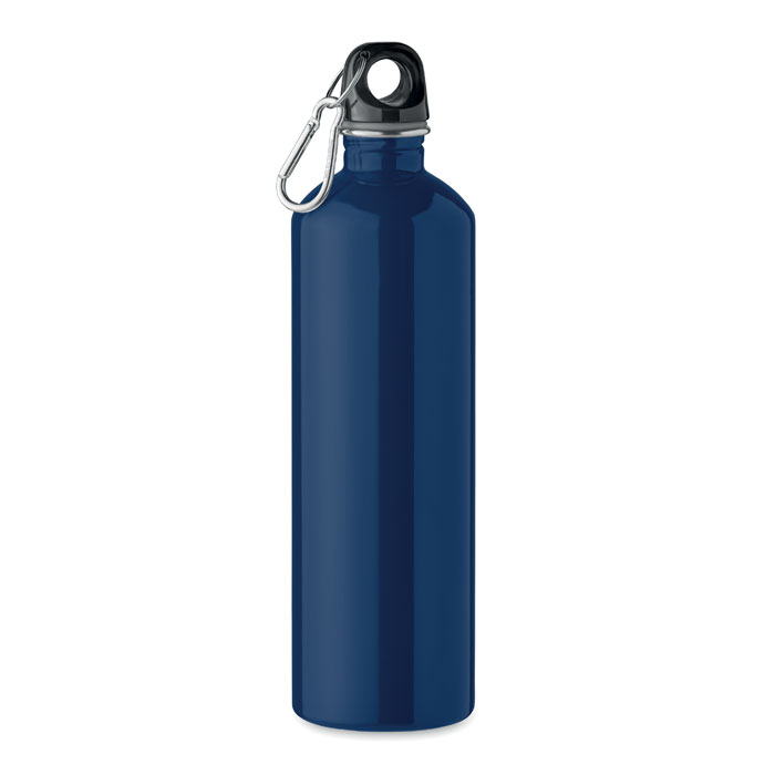 REBIG MOSS - Enkellaagse fles 750ml - met logo of onbedrukt bestellen - Marineblauw