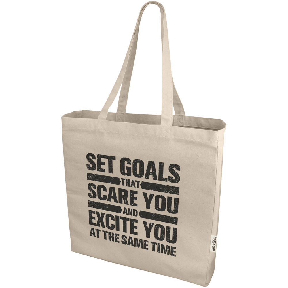 Odessa 220 g/m² GRS gerecyclede totebag 13L