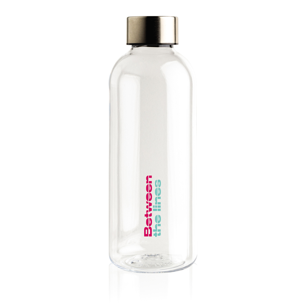 Lekvrije waterfles met metallic dop