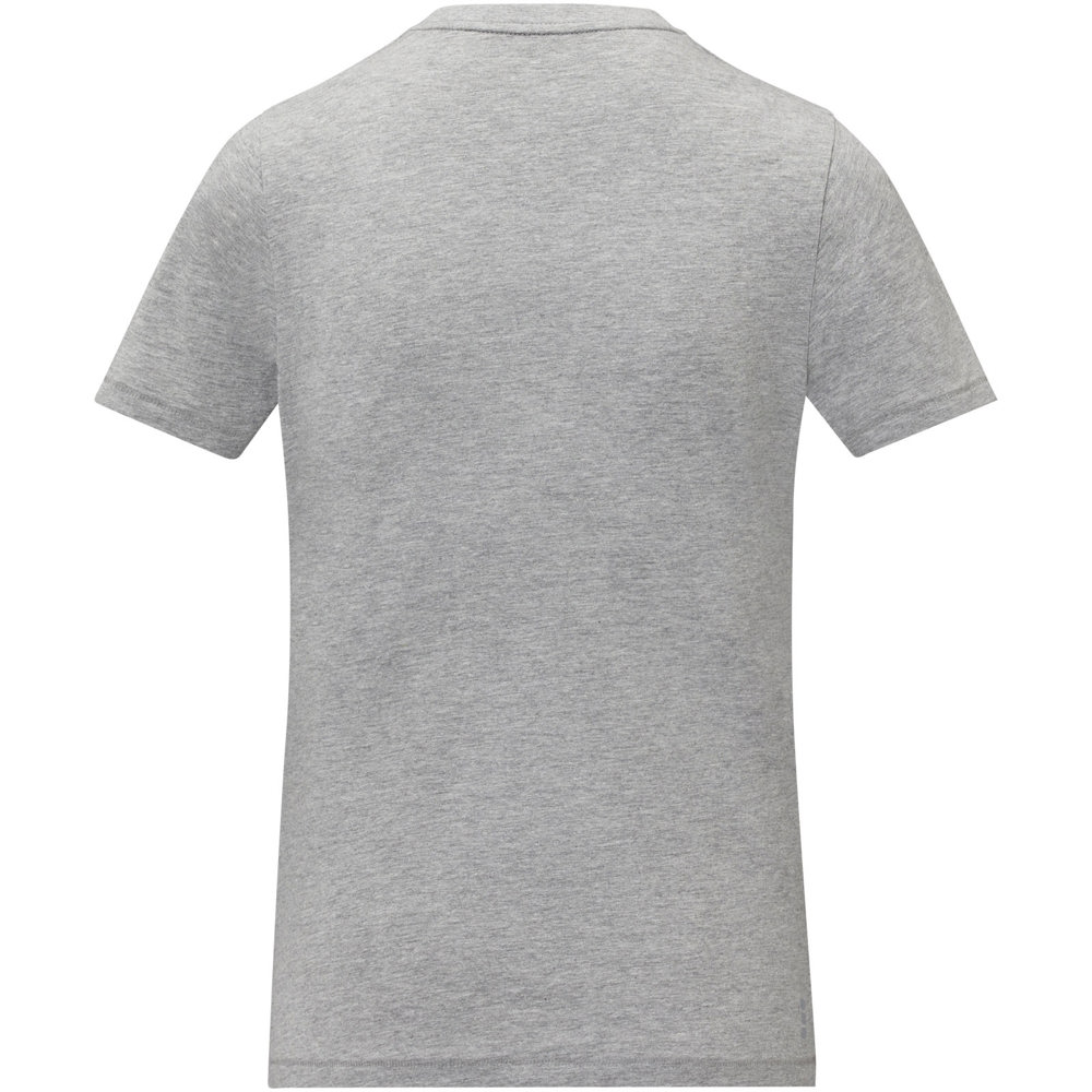 Somoto Dames T-shirt met V-hals en korte mouwen 
