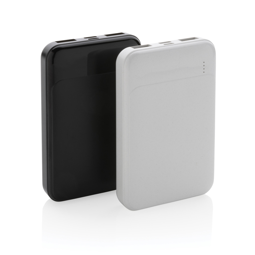 RCS gerecycled plastic 5.000 mAh powerbank - kopen of bedrukken