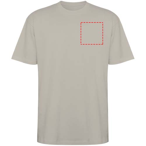 Bull 210 g/m² oversized unisex T-shirt met korte mouwen