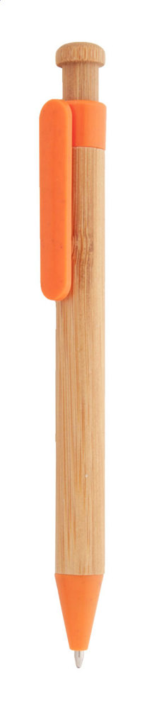 Looky - balpen - bedrukt of onbedrukt verkrijgbaar - oranje/natuurlijk