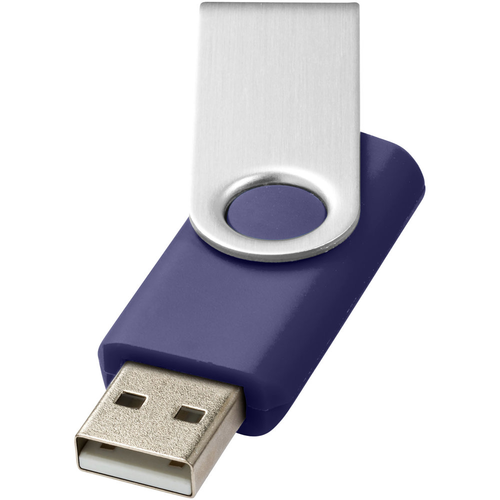 Rotate basic USB 16 GB - voor bedrijven en relatiegeschenken - Koningsblauw