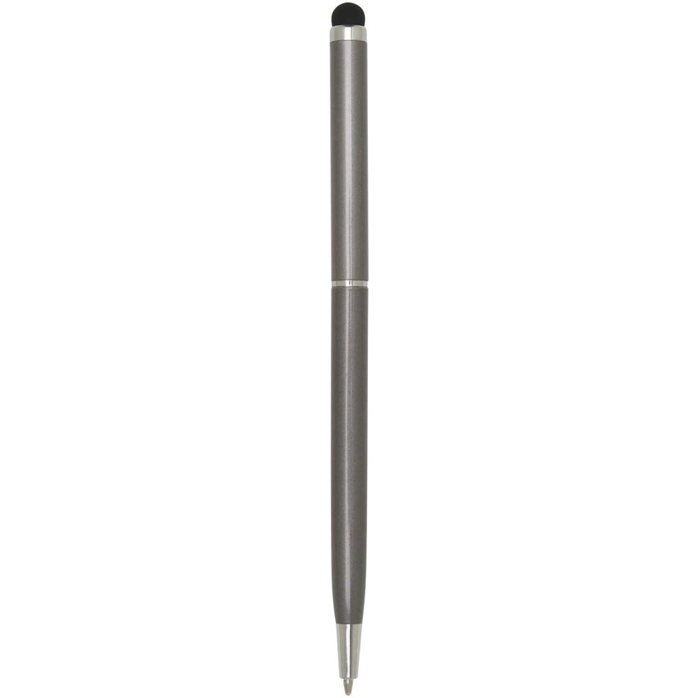 Ore aluminium balpen met stylus (blauwe inkt)
