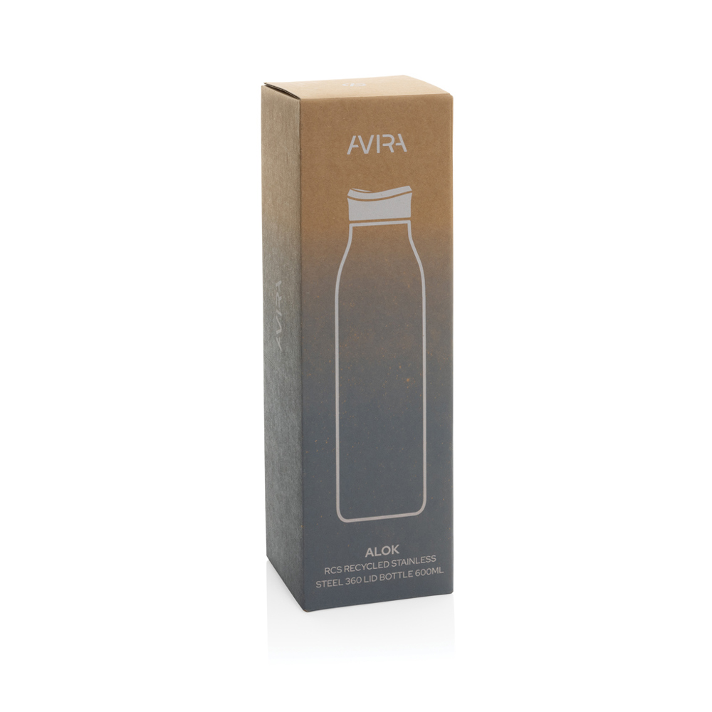 Avira Alok RCS recycled staal 360 waterfles 600ML