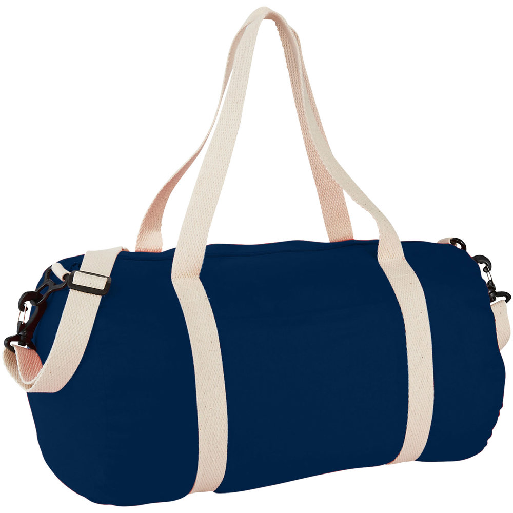 Barrel katoenen duffeltas 25L - voor bedrijven en relatiegeschenken - Marineblauw