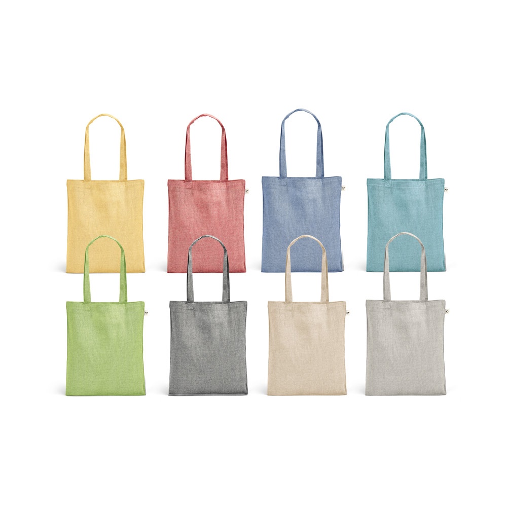 RYNEK. Tas met gerecycled katoen (70%), polyester (30% rPET) (140 g/m²) - voor bedrijven en relatiegeschenken