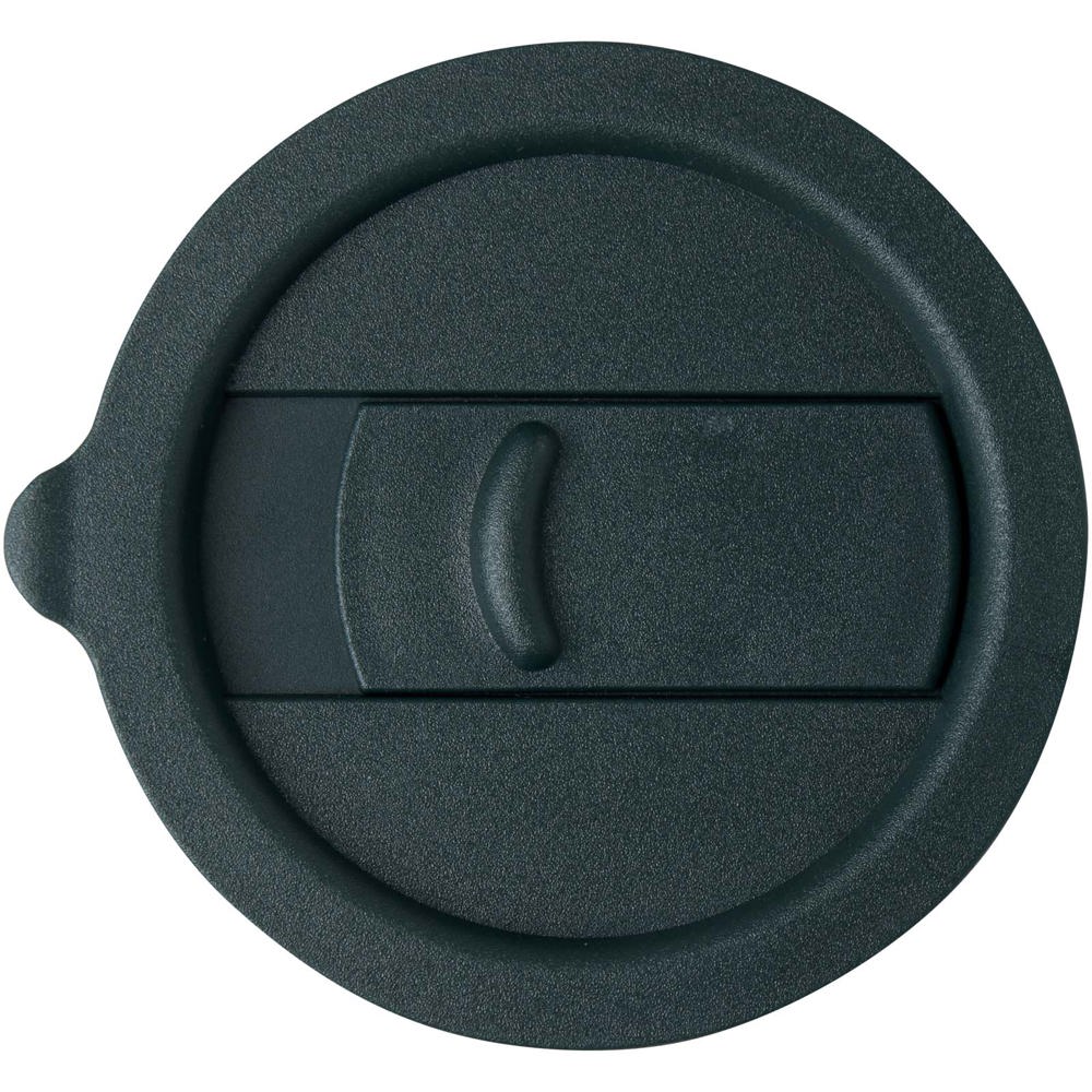 Java 330 ml beker van keramiek met siliconen wikkel en plastic deksel