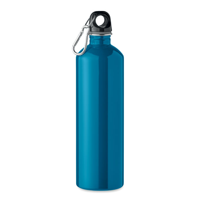 REBIG MOSS - Enkellaagse fles 750ml - met logo of onbedrukt bestellen - turquoise