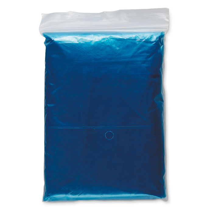 SPRINKLE - Opvouwbare poncho - bedrukt of onbedrukt verkrijgbaar - blauw