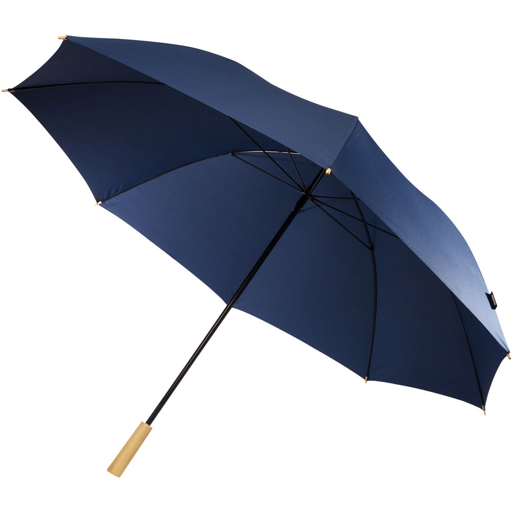 Romee 30'' windproof gerecyclede PET golfparaplu - voor bedrijven en relatiegeschenken - Marineblauw