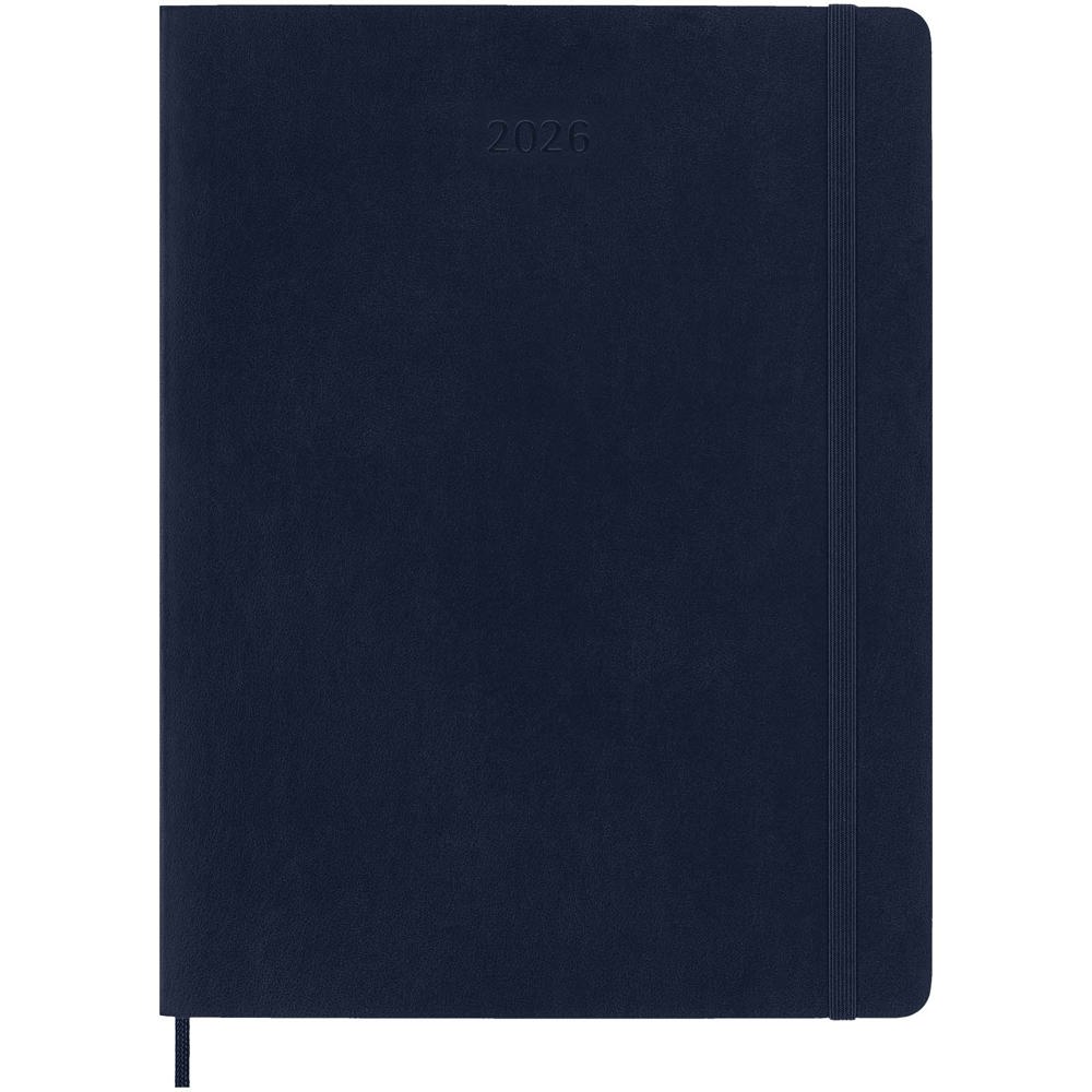 Moleskine week-agenda voor 12 maanden met zachte kaft XL