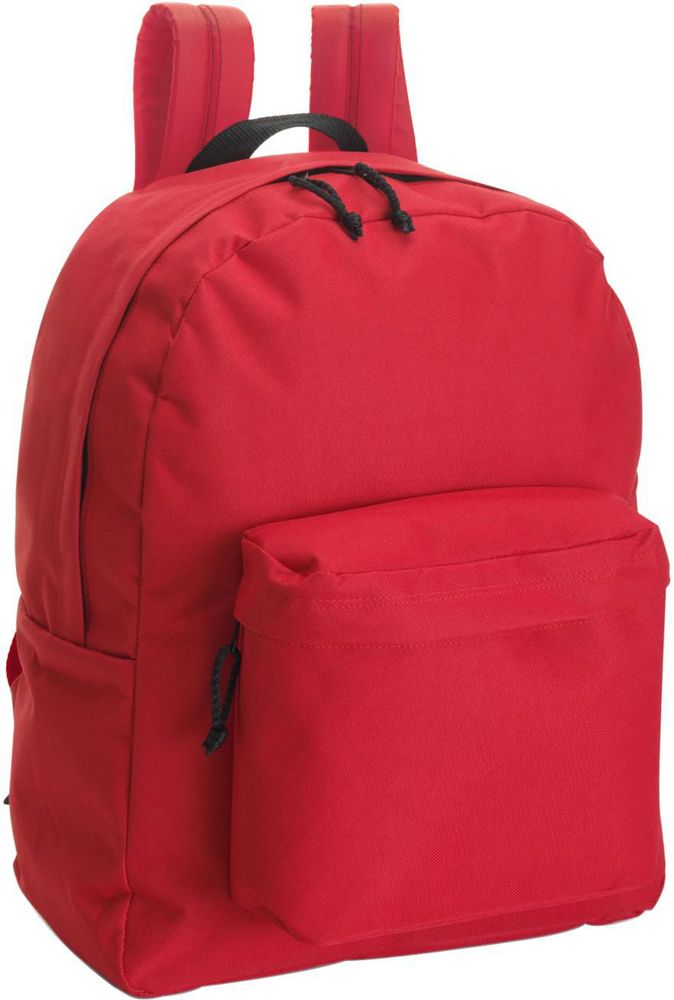 Polyester (600D) rugzak Livia - bedrukt of onbedrukt verkrijgbaar - rood